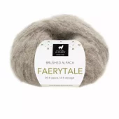 Faerytale - Lys gråbrun melert  tweed