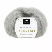 Faerytale - Lys grå melert tweed