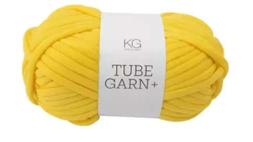 Tubegarn+ 7mm Gul 4322