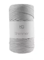 Shimmergarn Sølv/sølv 5626