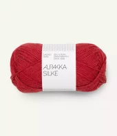 Alpakka Silke Heritage Red 4135