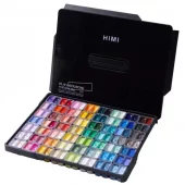 HIMI Twin Cup Gouache Sett 112stk - Sort