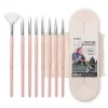HIMI Penselsett Nylon 8stk - Rosa