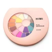 HIMI Solid Watercolour Akvarell Sett - 38stk + pensel