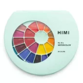 HIMI Solid Watercolour Akvarell Sett - 38stk + pensel