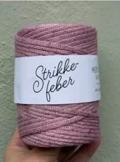 MERE SNOR Glitter 34 rosa med rosa