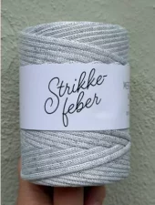 MERE SNOR Glitter 31 hvit og sølv
