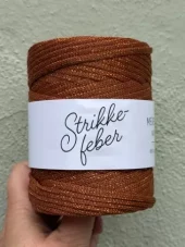 MERE SNOR Glitter 15 brun og kobber