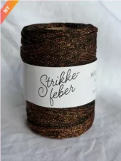 MERE SNOR GLITTER - Sort og Bronse 14