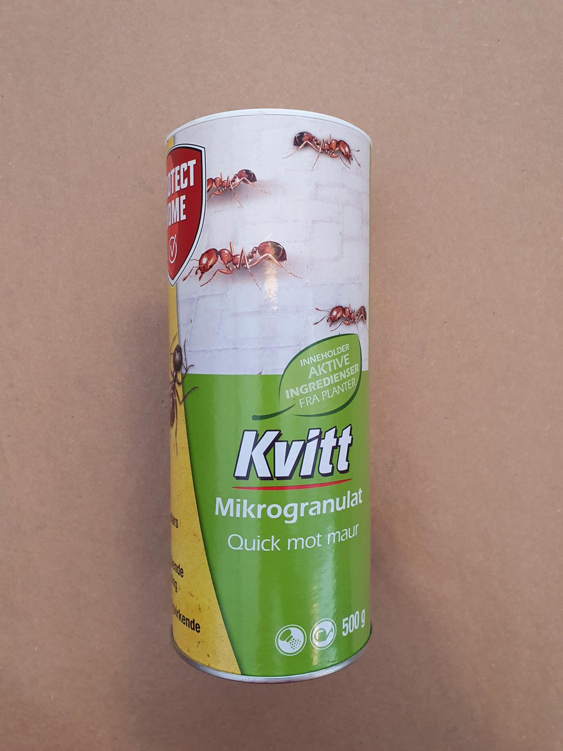 Kvitt Quick strø mot maur