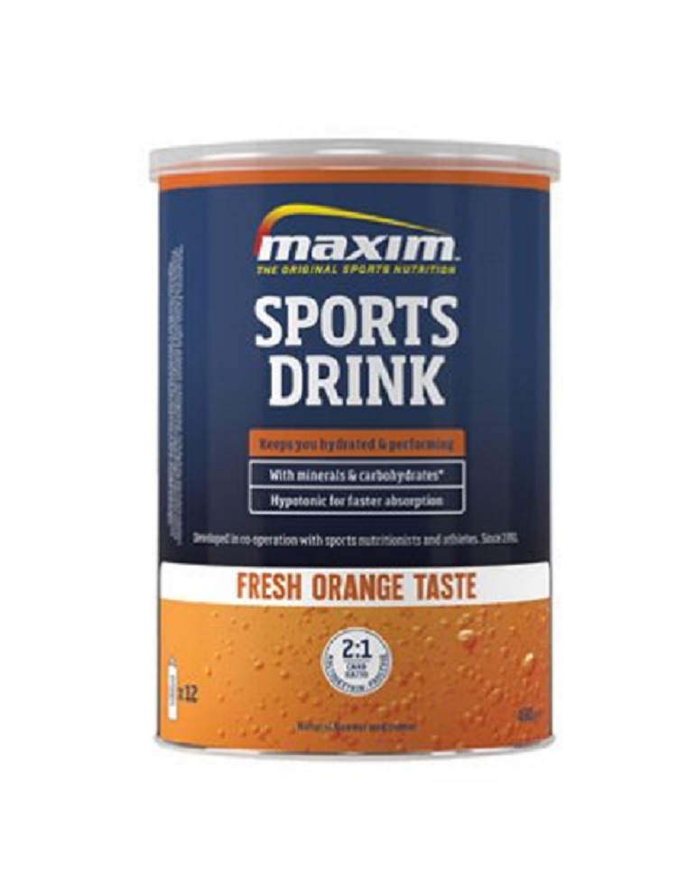 Maxim, Sports Drink 480g, Appelsin