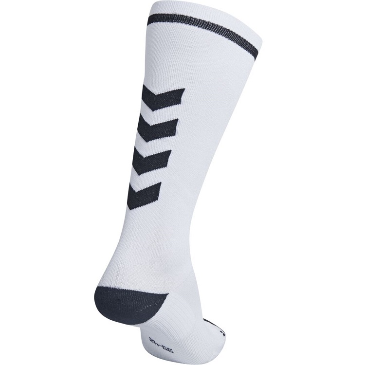 Hummel, Elite Indoor Sock High, White/Black, Sokker