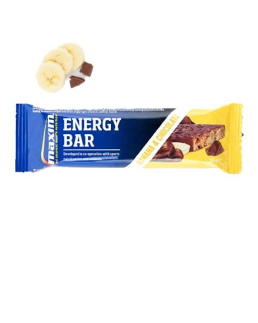 Maxim, Energibar 55g, Banan