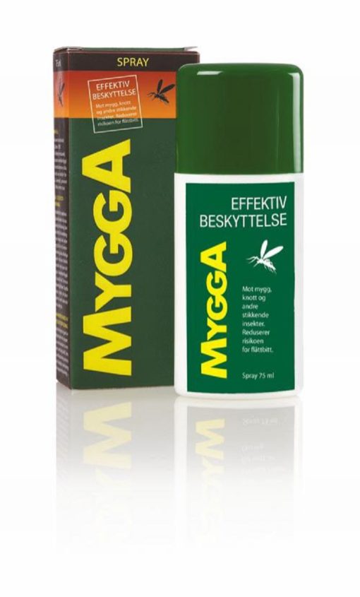 Mygga, Mygga Spray mot Mygg, Knott, Flåttbitt 75 ml