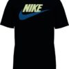 Nike, Alt Brand Mark 12MO Tee M, Black/Lt Photo Blue, T-skjorte