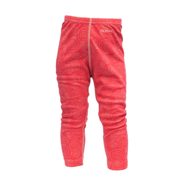 Devold, Duo Active Baby Long Johns, Poppy, Ullstilongs