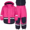 Didriksons, Boardman Kids Set, Plastic Pink, Regnsett m/fleece