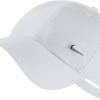 Nike, H86 Metal Swoosh Cap, White, Caps