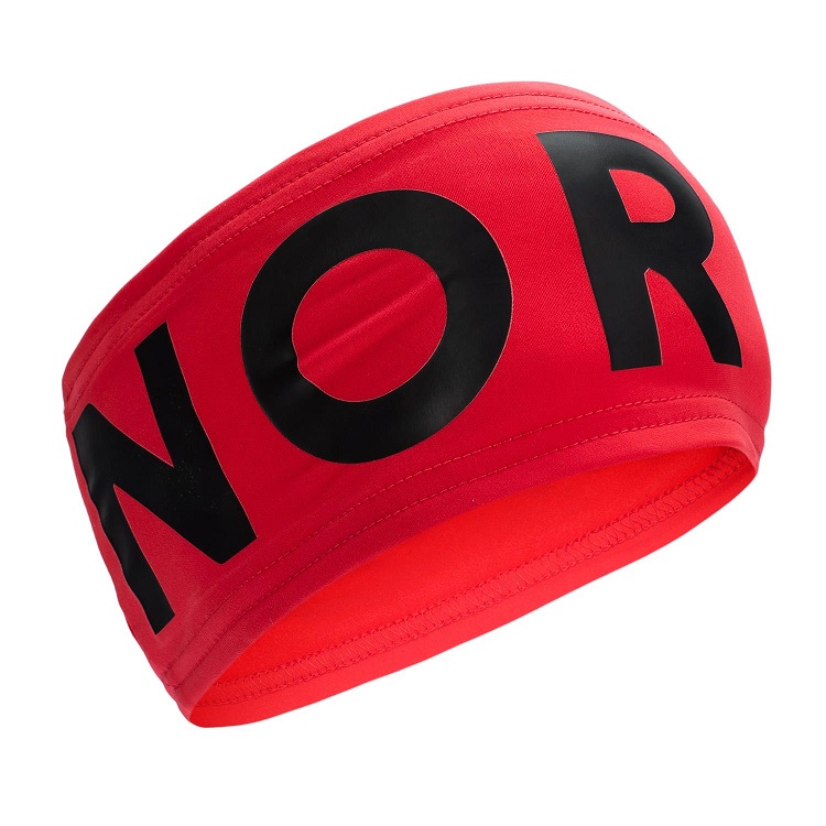 Northug, Knarren Tech Outline Headband, Poinsetta Red