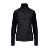 Northug, Marcialonga Wind 1/2 Zip Wmn, Black, Genser