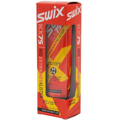 Swix, KX75 Red Extra Wet Klister 2C/15C