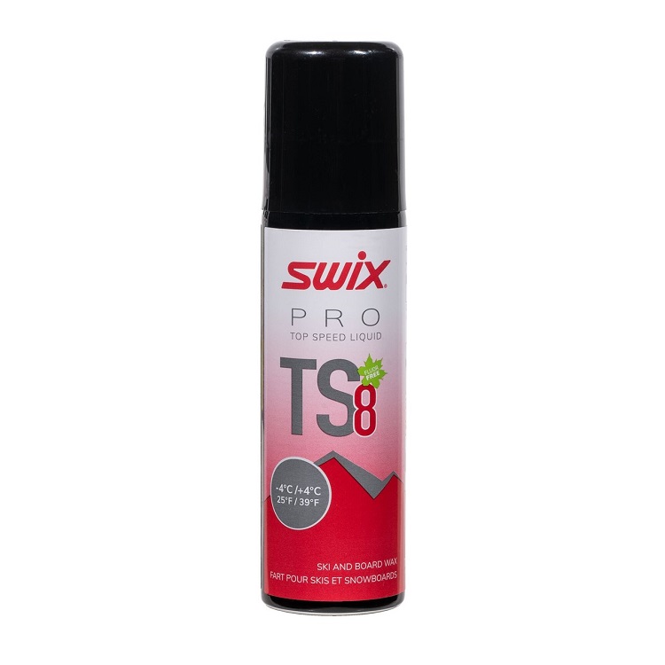Swix, TS8 Liq. Red, -4°C/+4°C, 125ml, Glider