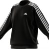 Adidas, W Lounge 3-stripes Sweater, Black