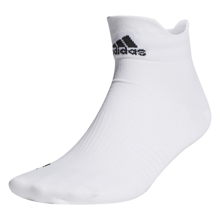 Adidas, Run Ankle Sock, White/Black, Sokker