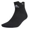 Adidas, Run Ankle Sock, Black/White, Sokker