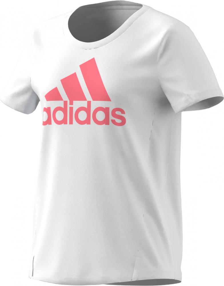 Adidas, G Bl Tee Jr, White/Acired, T-skjorte