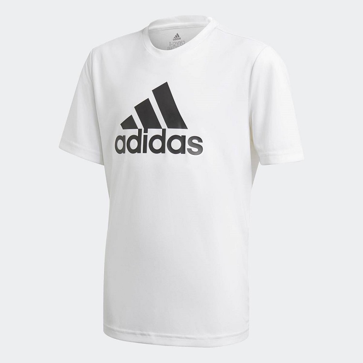 Adidas, B Bl Tee, White, T-skjorte