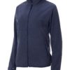 Move On, Vega Ladies Fleece Jacket, Navy