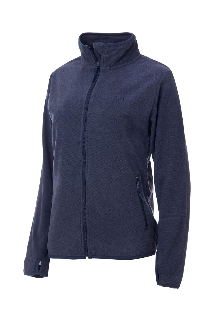 Move On, Vega Ladies Fleece Jacket, Navy