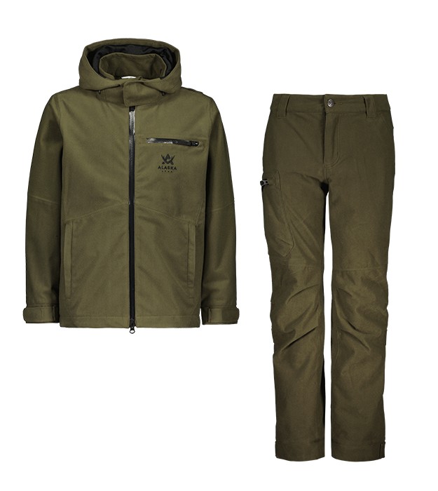 Alaska, Extreme Lite Junior Jacket+Pant, Green