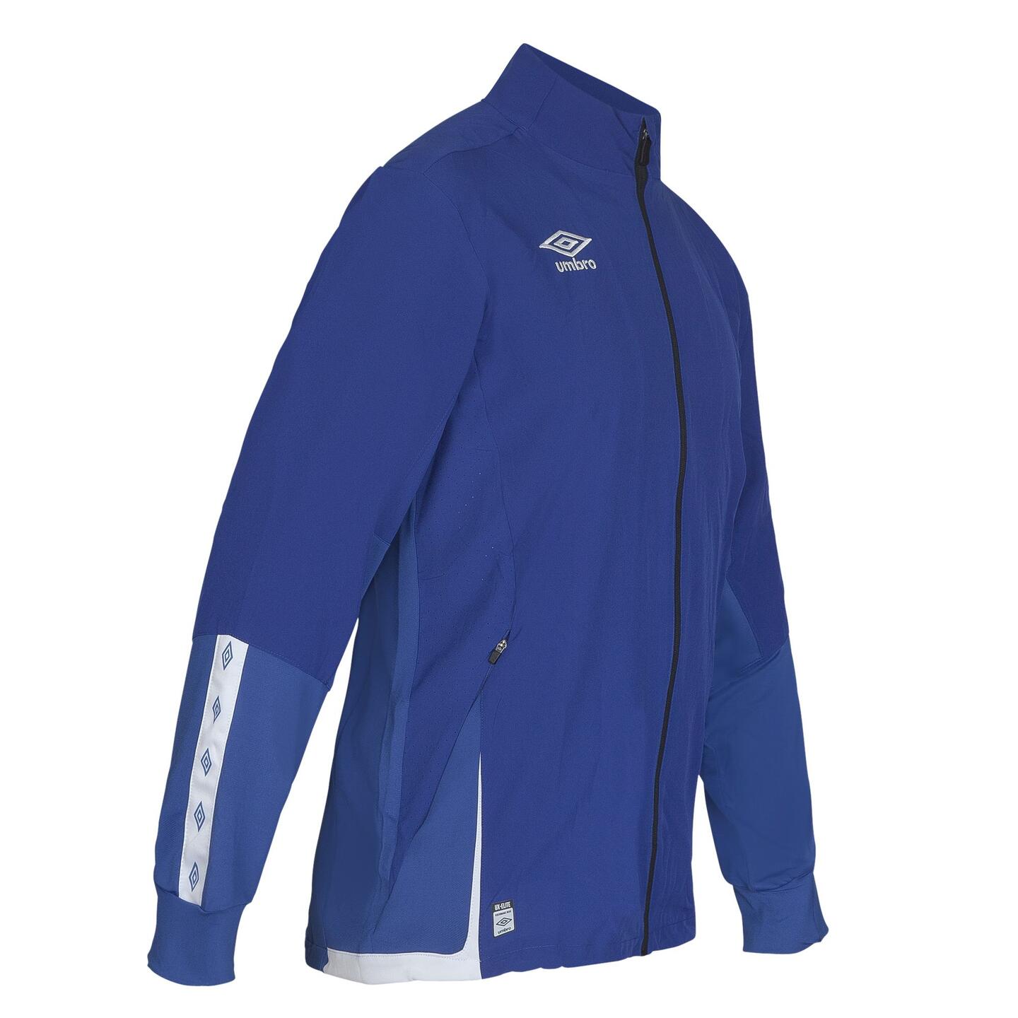 Umbro, Ux Elite Trn Jacket Jr, Ultra/White, Jakke