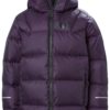 Helly Hansen, Jr Isfjord Down Jacket 2.0, Amethyst, Dunjakke
