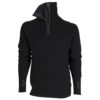 Ulvang, Rav Sweater W/Zip, Black/Charcoal Melange, Genser