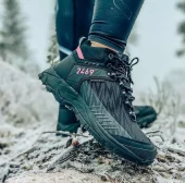 2469, Hiker Mid Pigg W, Black/Purple, Piggsko