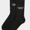 Röhnisch, 2-Pack Logo Socks, Black, 2pk sokker
