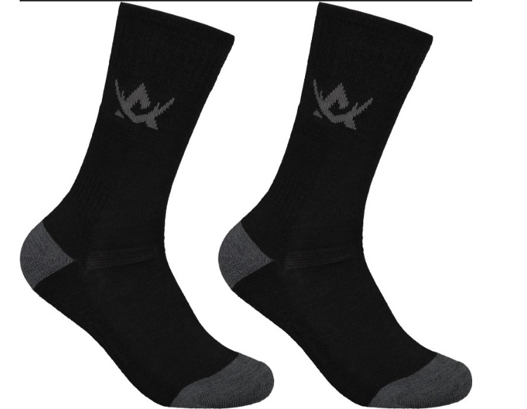 Alaska, Superior Merino Socks 2 pairs, Moss Brown, 2pk sokker