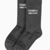 Röhnisch, 2-Pack Logo Socks, Grey Melange, 2pk sokker