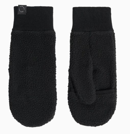 Röhnisch, Pile Mittens, Black, Votter