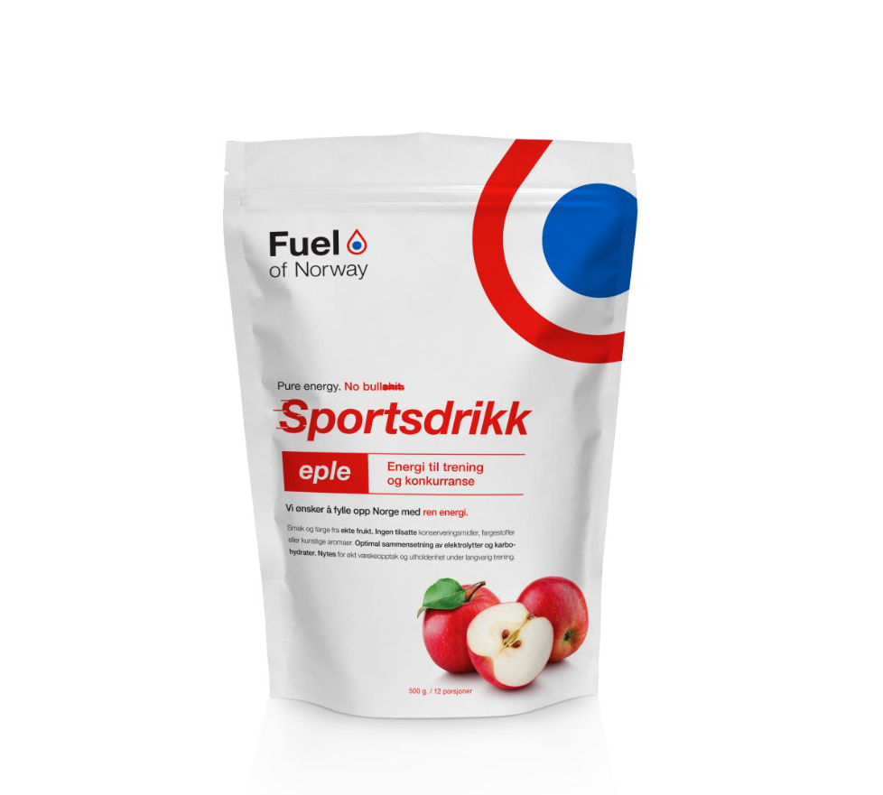 Fuel of Norway, Sportsdrikke 0,5kg eple