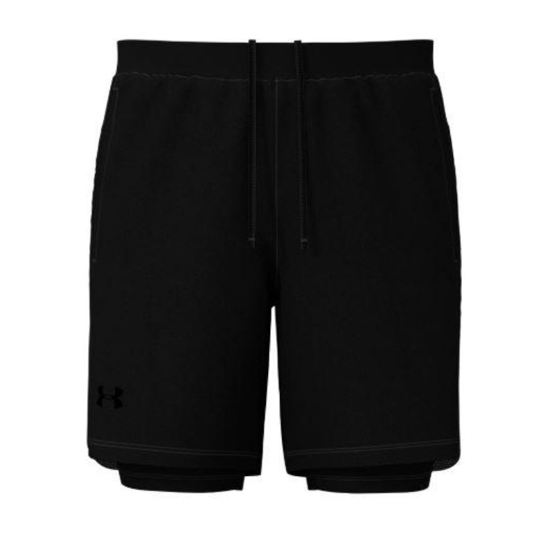 Under Armour, Men's Ua Launch 2in1 7´Shorts, Black, Shorts