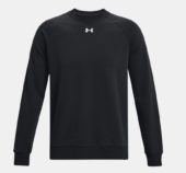 Under Armour, Ua Rival Fleece Crew, Black, Genser