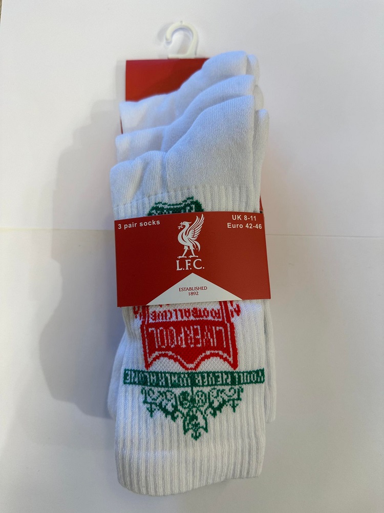 Liverpool, 3 Pack Sports Sock