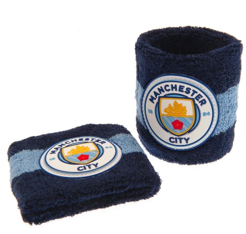 Manchester City, Wristbands Navy/Royal, Svettebånd