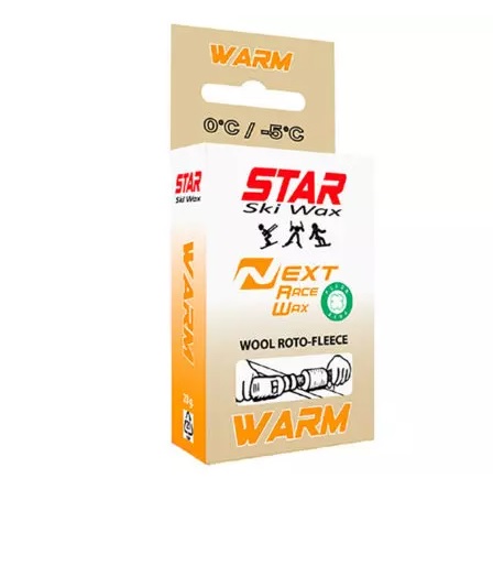Star, Next Race Wax Warm Block 0°C/-5°C, Glider