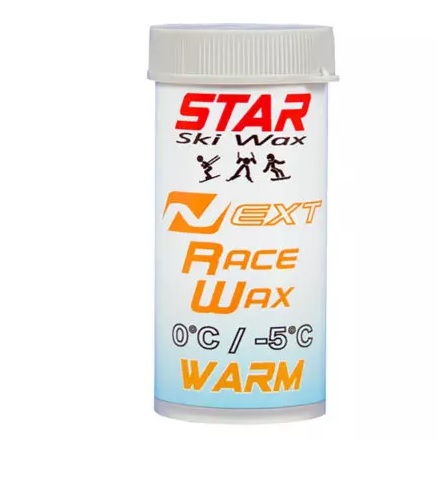 Star, Next Race Wax Warm Powder 0°C/-5°C, Glider