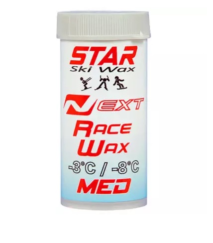 Star, Next Race Wax Med Powder -3°C/-8°C, Glider